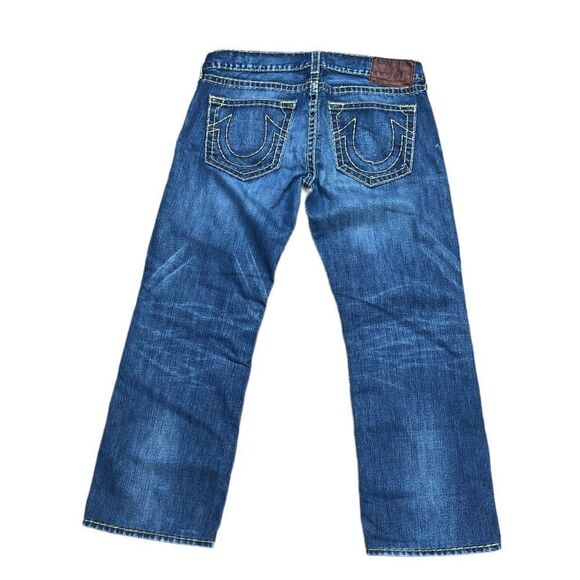 Vintage True Religion Jeans Size 36 Bobby Super T Blue - Picture 3 of 10